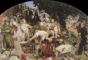 Ford Madox Brown work oil painting reproduction